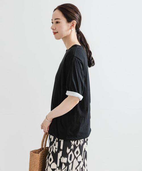 URBAN RESEARCH(アーバンリサーチ)の「リバーシブルTシャツ(Tシャツ/カットソー・レディース・ブラック系その他/レッド系その他/グリーン系その他・FREE)」の16枚目の写真