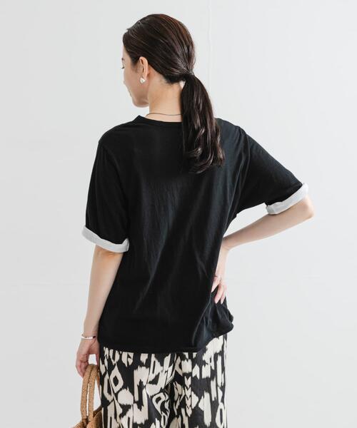 URBAN RESEARCH(アーバンリサーチ)の「リバーシブルTシャツ(Tシャツ/カットソー・レディース・ブラック系その他/レッド系その他/グリーン系その他・FREE)」の17枚目の写真