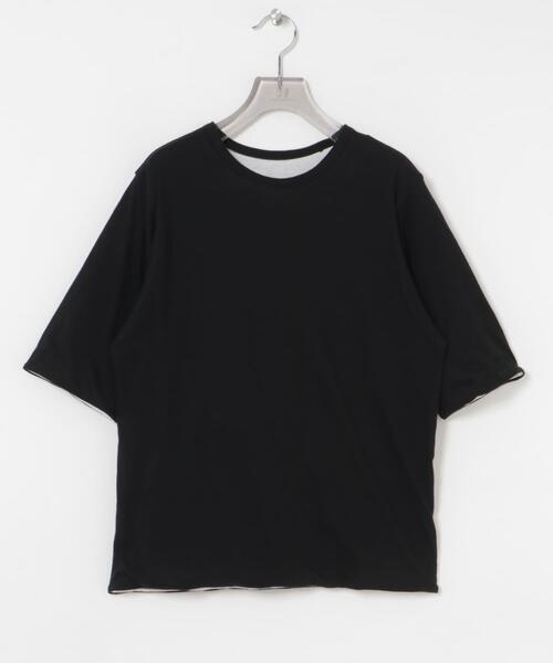 URBAN RESEARCH(アーバンリサーチ)の「リバーシブルTシャツ(Tシャツ/カットソー・レディース・ブラック系その他/レッド系その他/グリーン系その他・FREE)」の20枚目の写真