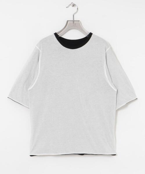 URBAN RESEARCH(アーバンリサーチ)の「リバーシブルTシャツ(Tシャツ/カットソー・レディース・ブラック系その他/レッド系その他/グリーン系その他・FREE)」の21枚目の写真