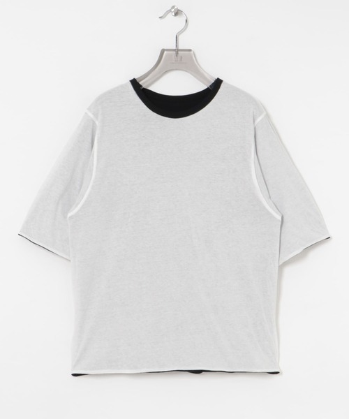 URBAN RESEARCH（アーバンリサーチ）の「リバーシブルTシャツ（Tシャツ/カットソー・レディース・ブラック系その他/レッド系その他/グリーン系その他・FREE）」の6枚目の写真