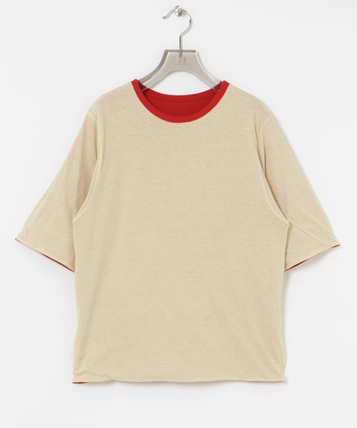 URBAN RESEARCH（アーバンリサーチ）の「リバーシブルTシャツ（Tシャツ/カットソー・レディース・ブラック系その他/レッド系その他/グリーン系その他・FREE）」の14枚目の写真