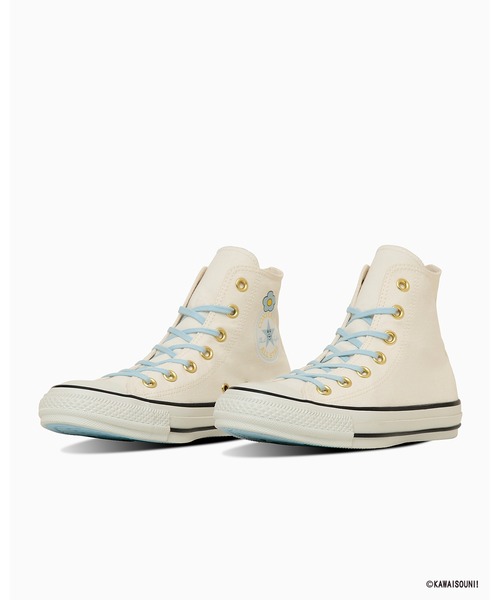 CONVERSE ALL STAR(コンバースオールスター)の「ALL STAR CL HI / KAWAISOUNI! / オールスター CL HI / 可哀想に!(スニーカー・レディース・ホワイト・3/3.5/4/4.5/5/5.5/6.5)」の2枚目の写真