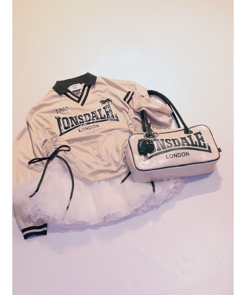 LONSDALE×jouetie】エナメルボストンBAG（ボストンバッグ