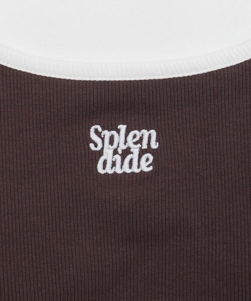 WEGO（ウィゴー）の「WEGO/ワンポイント刺繍キャミ（キャミソール・レディース・ホワイト/ブラウン・FREE）」の11枚目の写真