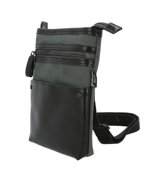 Rename（リネーム）の「Rename village 2wayシザーケース（ボディバッグ/ウエストポーチ・レディース・ブラック/キャメル・FREE）」の6枚目の写真