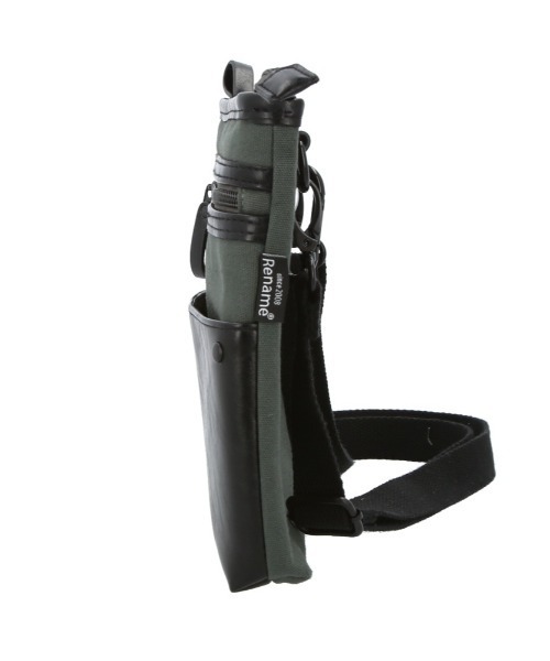 Rename（リネーム）の「Rename village 2wayシザーケース（ボディバッグ/ウエストポーチ・レディース・ブラック/キャメル・FREE）」の7枚目の写真