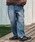 CAMBIO�i�J���r�I�j�́ump13798- Paint Splash Denim Wide Straight Pants ���C�h�X�g���[�g�f�j���p���c�i�f�j���p���c�j�v�b�C���f�B�S�u���[