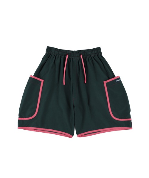 TUCKSHOP（タックショップ）の「HOTEL PAJAMA SHORTS / ホテル パジャマ ショーツ（その他パンツ・メンズ・ブラウン/グリーン/イエロー・1/2）」の13枚目の写真