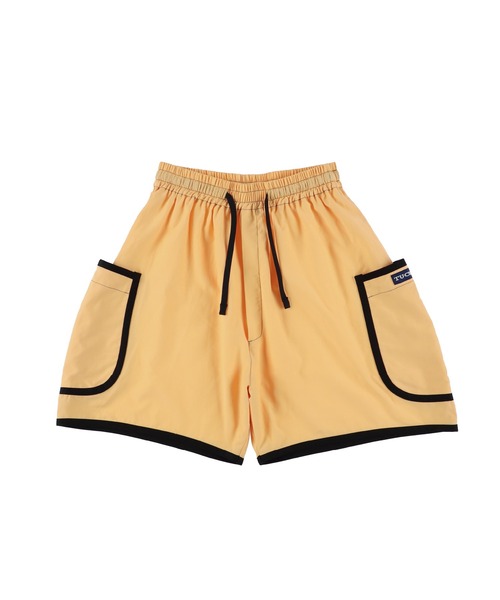 TUCKSHOP（タックショップ）の「HOTEL PAJAMA SHORTS / ホテル パジャマ ショーツ（その他パンツ・メンズ・ブラウン/グリーン/イエロー・1/2）」の14枚目の写真