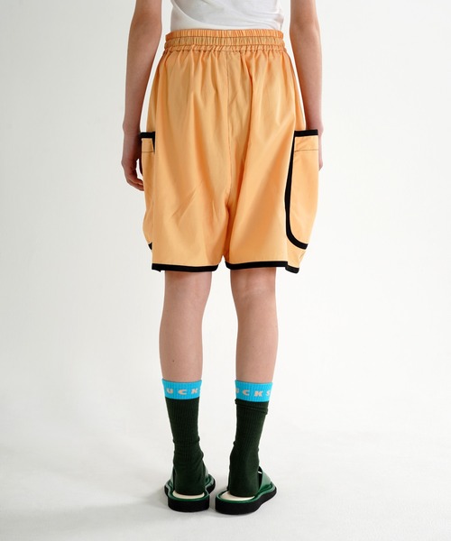 TUCKSHOP（タックショップ）の「HOTEL PAJAMA SHORTS / ホテル パジャマ ショーツ（その他パンツ・メンズ・ブラウン/グリーン/イエロー・1/2）」の11枚目の写真