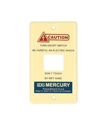 MERCURY（マーキュリー）の「マーキュリー スイッチプレート 1口/2口/3口 3タイプ（インテリア雑貨）」