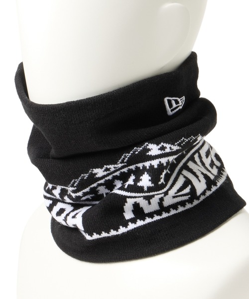 NEW ERA（ニューエラ）の「ニューエラ ネックウォーマー ヘアバンド（ネックウォーマー/スヌード・メンズ・ブラック・ONE SIZE）」の2枚目の写真