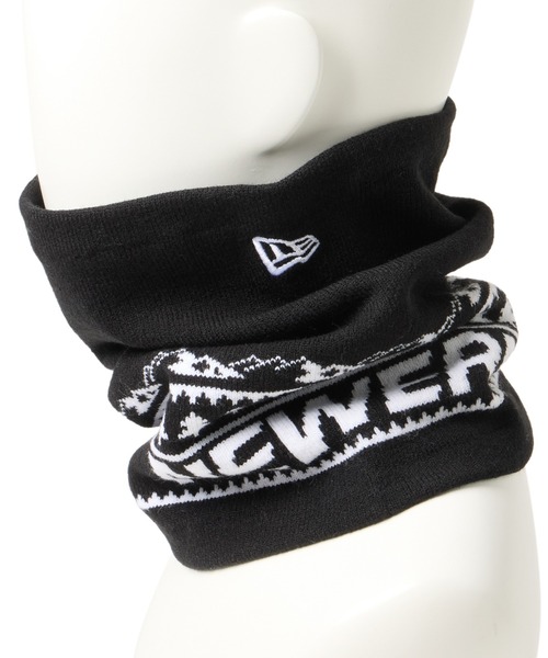 NEW ERA（ニューエラ）の「ニューエラ ネックウォーマー ヘアバンド（ネックウォーマー/スヌード・メンズ・ブラック・ONE SIZE）」の3枚目の写真