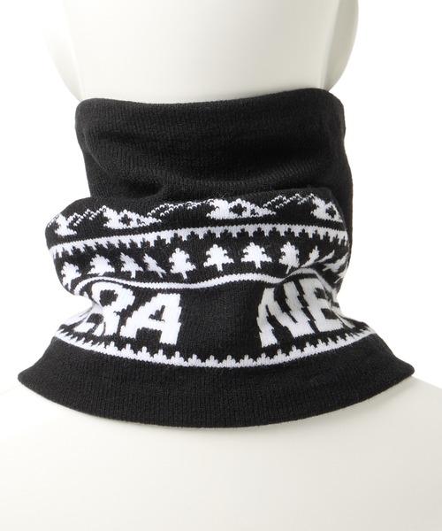 NEW ERA（ニューエラ）の「ニューエラ ネックウォーマー ヘアバンド（ネックウォーマー/スヌード・メンズ・ブラック・ONE SIZE）」の4枚目の写真