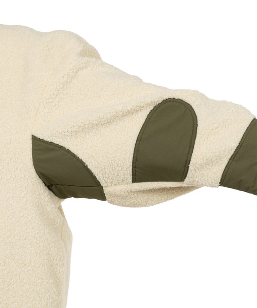 Maison MIHARA YASUHIRO（メゾンミハラヤスヒロ）の「Liner Boa Jacket（その他アウター・レディース・ブラック/ホワイト・FREE）」の9枚目の写真