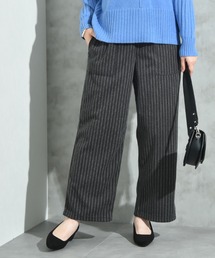 INTERPLANET | 圧縮ニット柄アソートワイドパンツ(その他パンツ)