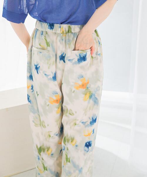 URBAN RESEARCH ROSSO WOMEN（アーバンリサーチ　ロッソ）の「フラワープリントイージーパンツ（その他パンツ・レディース・その他1・38）」の11枚目の写真