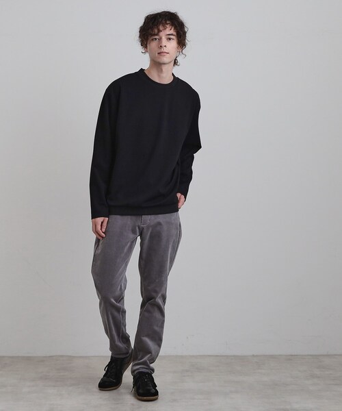 tk.TAKEO KIKUCHI（ティーケータケオキクチ）の「スマートカットソー（Tシャツ/カットソー・メンズ・ブラック/ホワイト/ネイビー・01/02/03）」の11枚目の写真