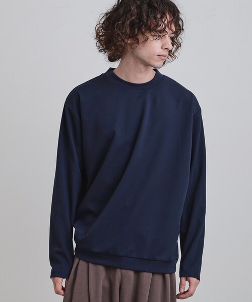 tk.TAKEO KIKUCHI（ティーケータケオキクチ）の「スマートカットソー（Tシャツ/カットソー・メンズ・ブラック/ホワイト/ネイビー・01/02/03）」の13枚目の写真