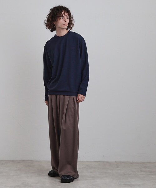 tk.TAKEO KIKUCHI（ティーケータケオキクチ）の「スマートカットソー（Tシャツ/カットソー・メンズ・ブラック/ホワイト/ネイビー・01/02/03）」の15枚目の写真