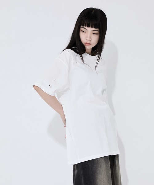 CLANE Tシャツ・カットソー レディース クラネ 中古　古着 CLANE - CLANE クラネ Tシャツ・カットソー S 白 【古着】【中古