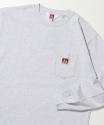 BEN DAVIS（ベンデイビス）の「【BEN DAVIS（ベンデイビス）】L/S POCKET TEE[REG] / ロンT 長袖 ワンポイント レギュラーサイズ ポケット（Tシャツ/カットソー）」