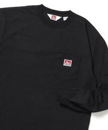 BEN DAVIS | 【BEN DAVIS（ベンデイビス）】L/S POCKET TEE[REG] / ロンT 長袖 ワンポイント レギュラーサイズ ポケット(Tシャツ/カットソー)