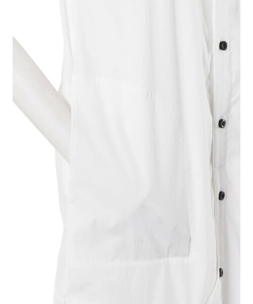 UN3D.（アンスリード）の「PATTERN MIX SHIRT CAMI OP / パターンミックスシャツキャミワンピース（シャツワンピース・レディース・グレー/ブラック/その他1・38/36）」の10枚目の写真