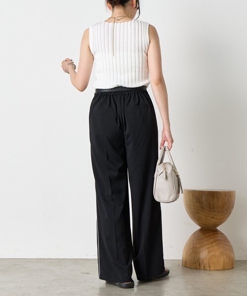 Jena espace merveilleux（ジェナ　エスパスメルヴェイユ）の「ラメラインパンツ（その他パンツ・レディース・グレー/ブラック/アイボリー・FREE）」の16枚目の写真