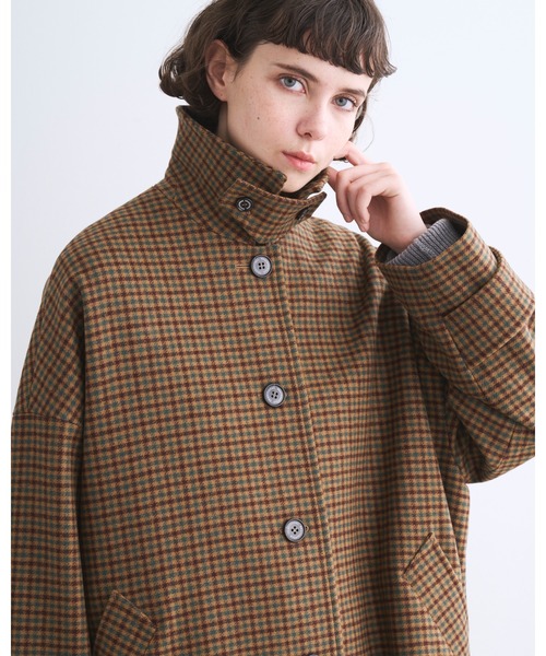 Traditional Weatherwear（トラディショナルウェザーウェア）の「MALTON B/T（ステンカラーコート・レディース・ブラック系その他/ブラウン系その他・32/30/34）」の7枚目の写真