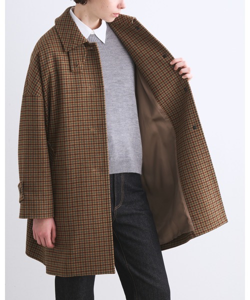 Traditional Weatherwear（トラディショナルウェザーウェア）の「MALTON B/T（ステンカラーコート・レディース・ブラック系その他/ブラウン系その他・32/30/34）」の8枚目の写真