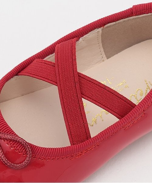 petit main(プティマイン)の「バレエシューズ(バレエシューズ・キッズ・ブラック/ベージュ/レッド/ライトピンク/シルバー・18cm/14cm/16cm/17cm/15cm/19cm)」の8枚目の写真