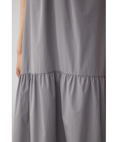 AZUL by moussy（アズールバイマウジー）の「インナーSETフロントギャザーキャミワンピース（ワンピース・レディース・ダークベージュ/ブラック/グレー・SMALL/MEDIUM）」の11枚目の写真