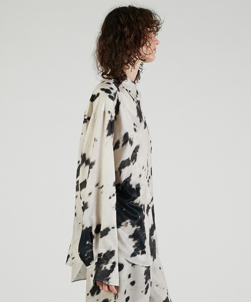 PRANK PROJECT（プランクプロジェクト）の「ハラコプリントオーバーシャツ / Harako Print Overshirt（シャツ/ブラウス・レディース・マルチ・FREE）」の8枚目の写真