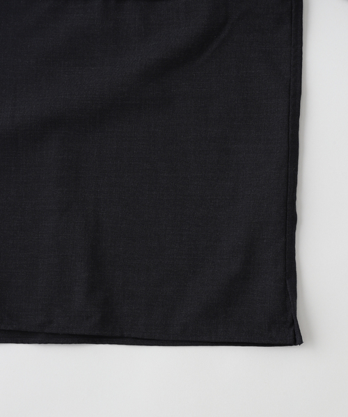 blurhms（ブラームス）の「blurhms / ブラームス Washed Wool Voile Military Shirt（シャツ/ブラウス・メンズ・ブラック系その他・3/4）」の3枚目の写真