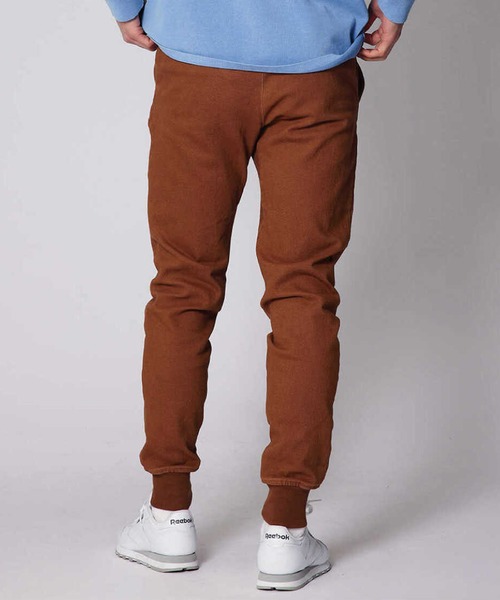 WP WESTPOINT(ダブルピーウエストポイント)の「WP WESTPOINT/ダブルピー ウエストポイント テイパード 裾リブ ストレッチツイル カラーデニム風 イージーパンツ(デニムパンツ・メンズ・ブルー/イエロー/ブラウン・XL/L/M/S/XS/XXL)」の5枚目の写真