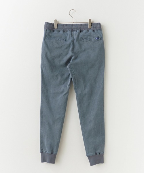WP WESTPOINT(ダブルピーウエストポイント)の「WP WESTPOINT/ダブルピー ウエストポイント テイパード 裾リブ ストレッチツイル カラーデニム風 イージーパンツ(デニムパンツ・メンズ・ブルー/イエロー/ブラウン・XL/L/M/S/XS/XXL)」の17枚目の写真