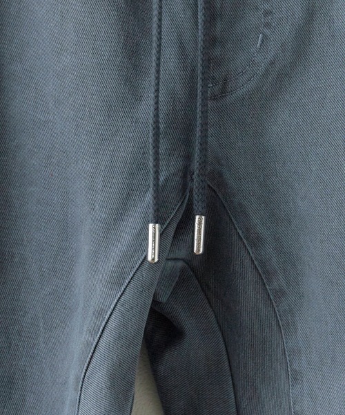 WP WESTPOINT(ダブルピーウエストポイント)の「WP WESTPOINT/ダブルピー ウエストポイント テイパード 裾リブ ストレッチツイル カラーデニム風 イージーパンツ(デニムパンツ・メンズ・ブルー/イエロー/ブラウン・XL/L/M/S/XS/XXL)」の15枚目の写真