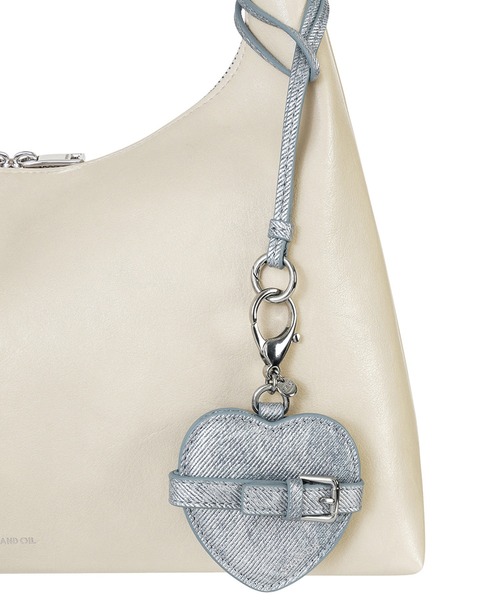 STANDOIL（スタンドオイル）の「STAND OIL/スタンドオイル Belted Mirror Keyring キーリング（キーケース/キーアクセサリー・レディース・ブラック/ライトブルー/キャメル・ONE SIZE）」の5枚目の写真