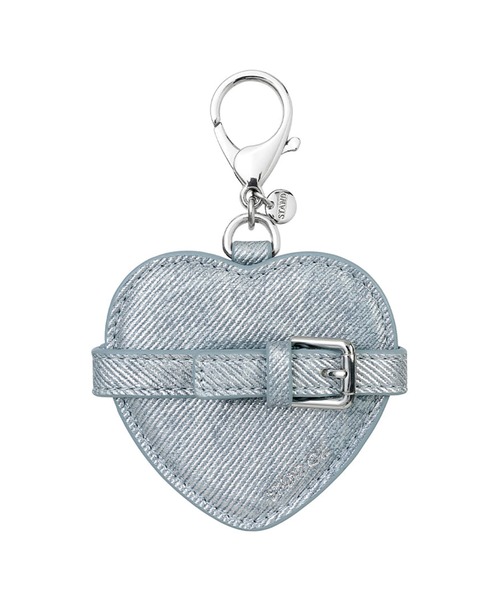 STANDOIL（スタンドオイル）の「STAND OIL/スタンドオイル Belted Mirror Keyring キーリング（キーケース/キーアクセサリー・レディース・ブラック/ライトブルー/キャメル・ONE SIZE）」の13枚目の写真