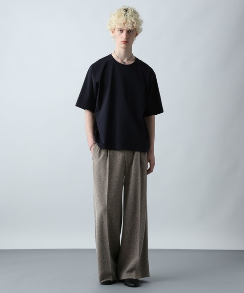 HARE（ハレ）の「サマーツイードワイドパンツ(HARE)（スラックス・メンズ・ブラウン系その他/ブラック系その他・MEDIUM/SMALL）」の13枚目の写真