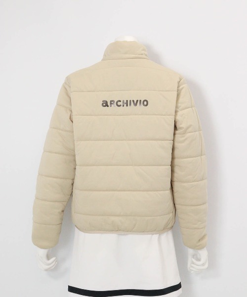 archivio(アルチビオ)の「防風保温中綿ジップブルゾン(ブルゾン・レディース・ホワイト/ベージュ/ブラック・L/M/S)」の8枚目の写真