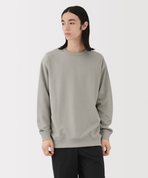 紳士 UVカット乾きやすいワッフルクルーネック長袖Tシャツ