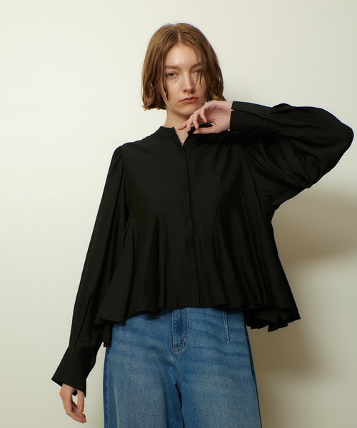 ヘムマチフレアブラウス（シャツ/ブラウス）｜allureville