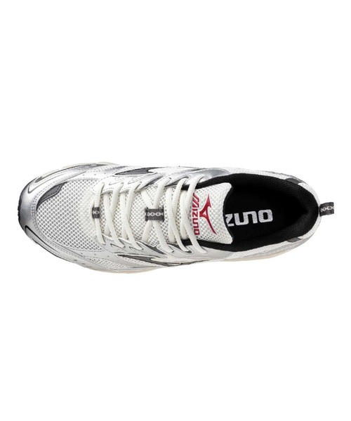 MIZUNO(ミズノ )の「MIZUNO/ミズノ メンズ レディース シルバー 韓国 MXR D1GA245101(スニーカー・メンズ・ホワイト×シルバー・28.0cm/27.5cm/27.0cm/26.5cm/26.0cm/25.0cm/24.5cm/24.0cm/23.5cm/23.0cm)」の6枚目の写真