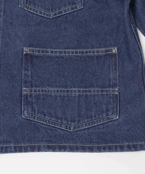 ITEMS URBANRESEARCH（アイテムズ アーバンリサーチ）の「デニムノーカラージャケット（デニムジャケット・レディース・ブラック/グレー/インディゴブルー・FREE）」の17枚目の写真