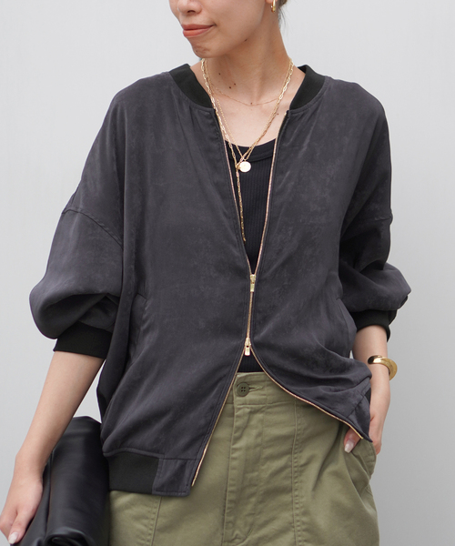 AP STUDIO（エーピーストゥディオ）の「スエードライクサテン