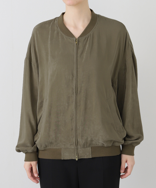 nikoniko 様 スエードライクサテンブルゾン ブラック☆ nikoniko 様 スエードライクサテンブルゾン ブラック☆