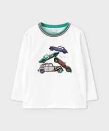 ポールスミスジュニア　マルチボーダー 、怪獣Tシャツ　90cm 2枚セット ポールスミスジュニア マルチボーダー 、怪獣Tシャツ 90cm 2枚